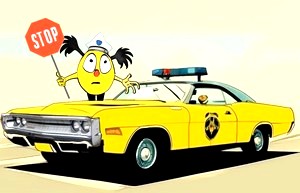 Mopy entre dans la police