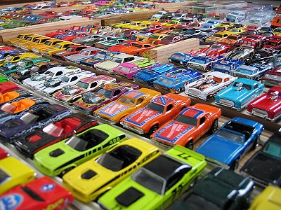 plein d'Hotwheels !