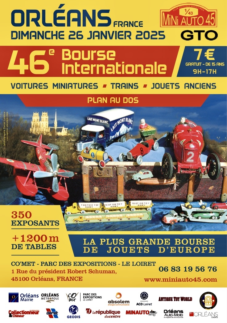 Affiche du Salon du Jouet - Orléans (Loiret)